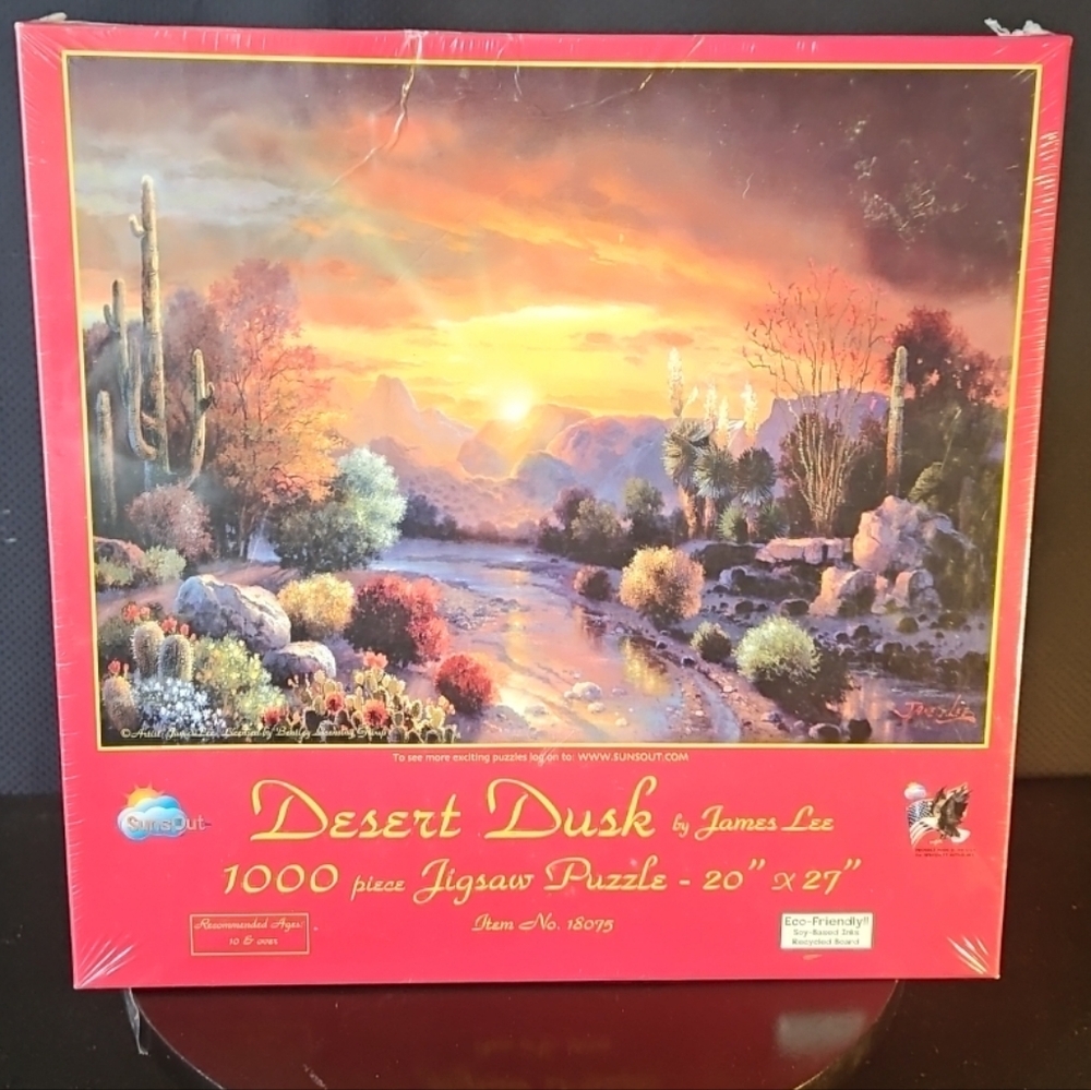 Desert Dusk 1000 Piece Jigsaw Puzzle‎